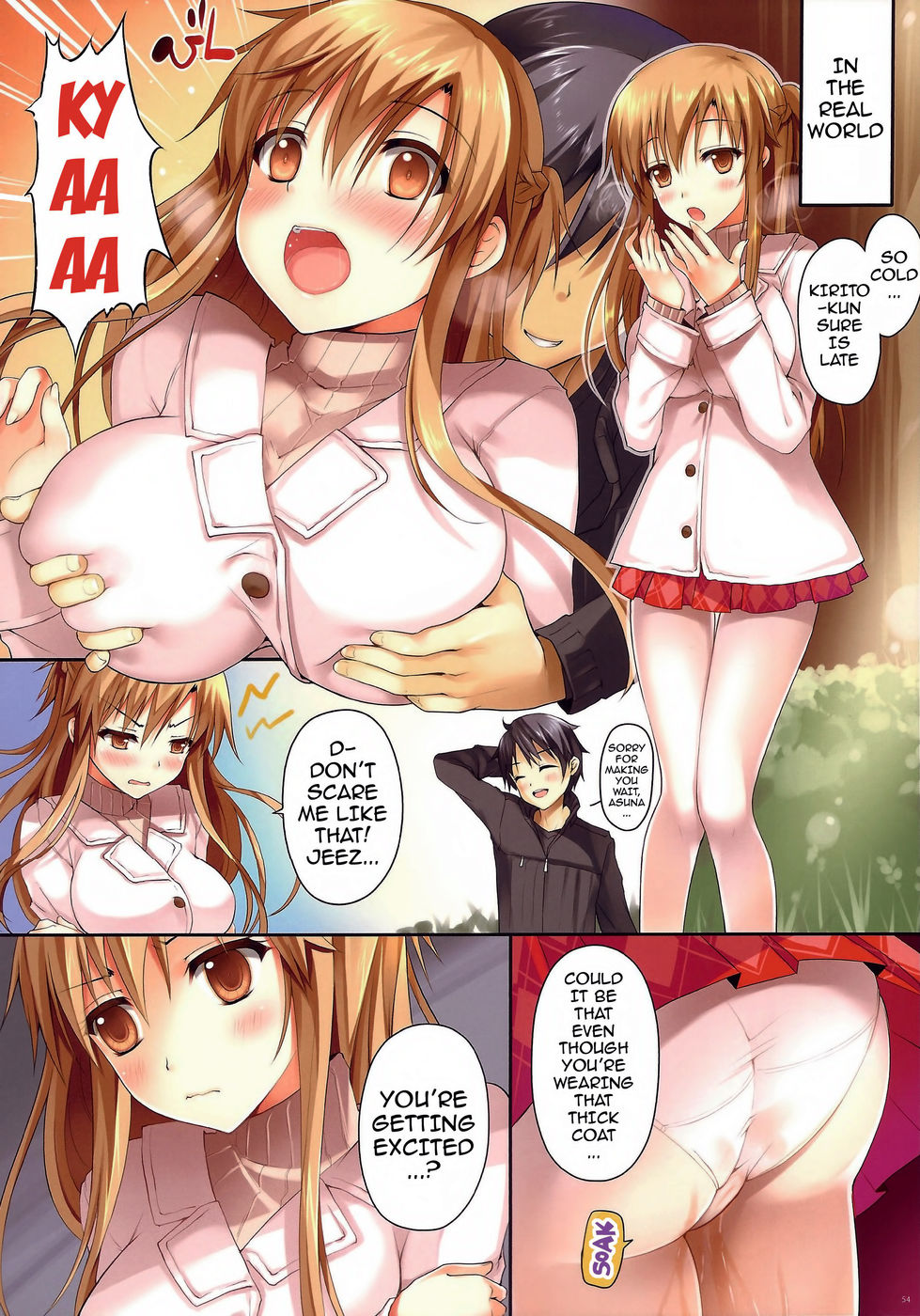 Hentai Manga Comic-Cumming Inside Asuna 100% Raw-Chapter 2-23